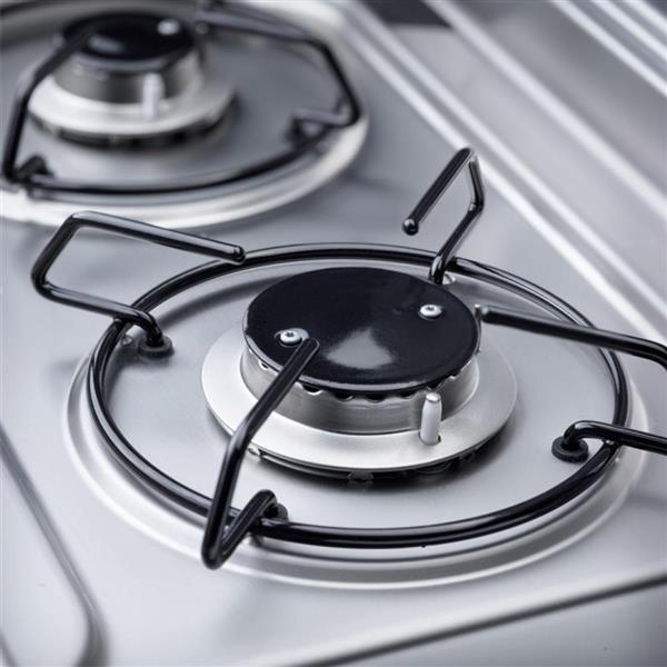 Grote foto dometic kookplaat 2 pits met spoelbak rechts mo9722r caravans en kamperen caravan accessoires