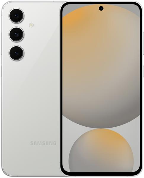 Grote foto nieuwstaat samsung galaxy s24 fe 5g 128gb model 2024 6.4 inch grijs 12 maanden garantie computers en software overige computers en software