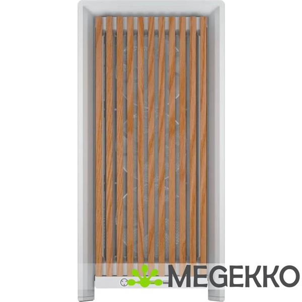 Grote foto corsair frame 4000d rs wood white oak computers en software behuizingen en kasten