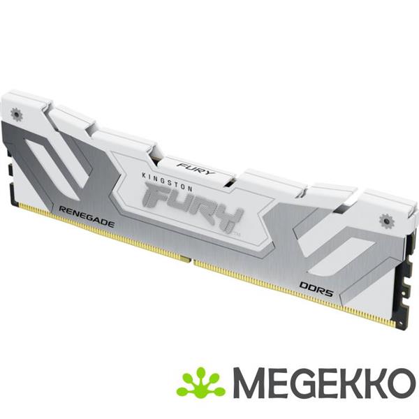 Grote foto kingston ddr5 fury renegade white 1x24gb 8800 cudimm computers en software overige computers en software