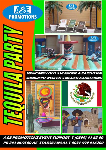 Grote foto huur mexico party attributen brabant tilburg diversen versiering