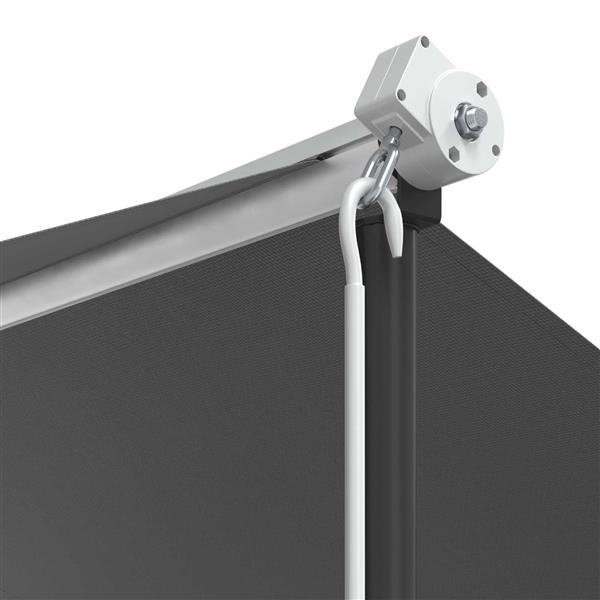 Grote foto vidaxl vrijstaande luifel grijs 4 3 m polyester tuin en terras overige tuin en terras