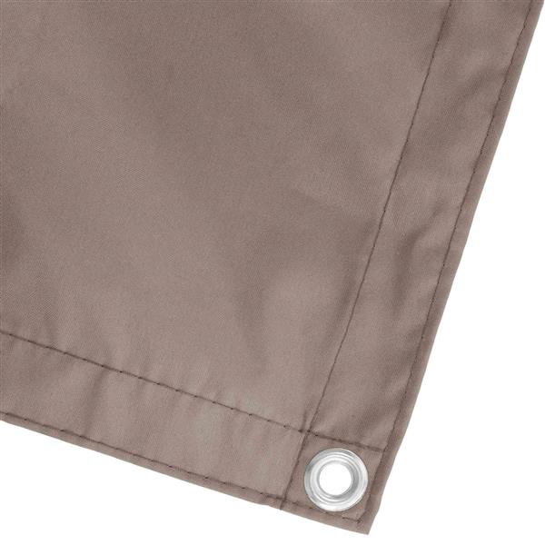 Grote foto vidaxl balkon scherm 120 x 200 cm pu gecoat oxford alu tuin en terras overige tuin en terras