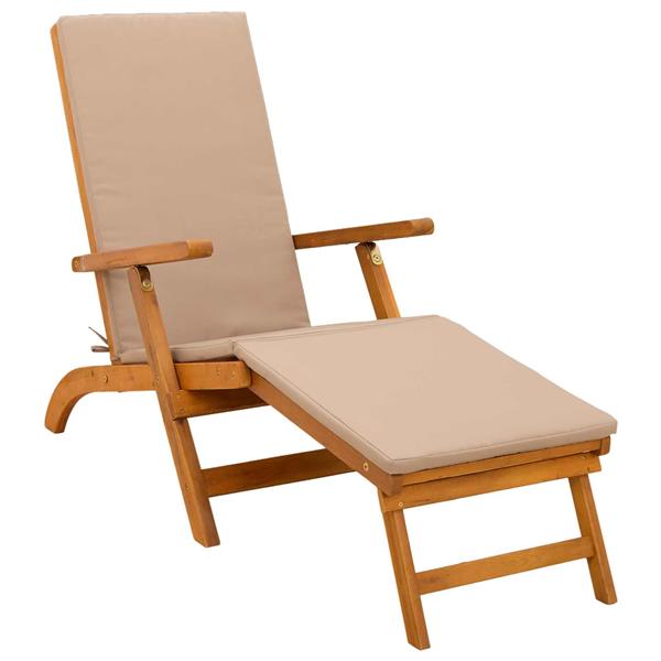 Grote foto vidaxl ligstoelkentingen en opvouwbare zonnebader 55 x 146 x 91 cm tuin en terras tuinmeubelen