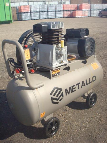 Grote foto compressor 2 2kw 230v 10 bar 100l tank auto diversen gereedschap