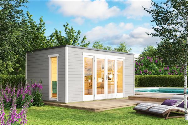 Grote foto nieuw modern tuinhuis palermo 2 tuin en terras tuinhuisjes en blokhutten