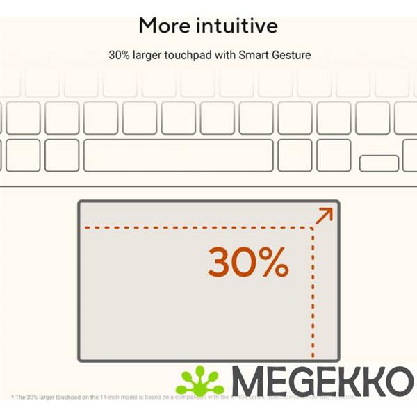 Grote foto asus vivobook 14 m1407ga ly012w 14 copilot pc amd ryzen ai 7 computers en software overige computers en software