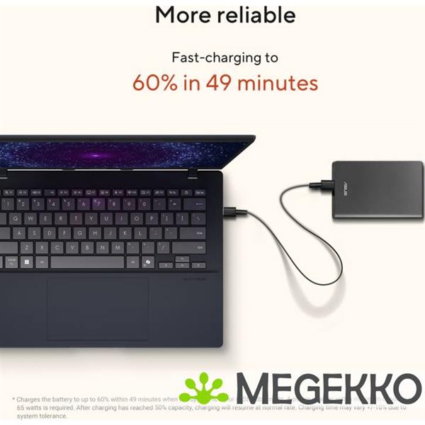 Grote foto asus vivobook 14 m1407ga ly012w 14 copilot pc amd ryzen ai 7 computers en software overige computers en software