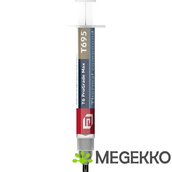 Grote foto akasa t6 prograde max heat sink compound koelpasta 14 8 w mk 4 g computers en software overige computers en software