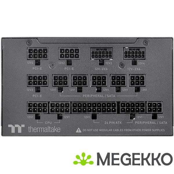 Grote foto thermaltake tf3 1300w power supply unit zwart computers en software overige