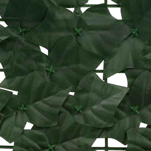 Grote foto vidaxl balkonscherm met bladeren donkergroen 200 x 75 cm tuin en terras overige tuin en terras