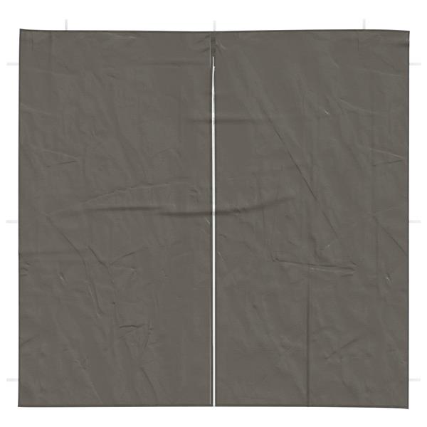 Grote foto vidaxl party tent zijwand 2 pcs antracietkleurig 200 x 195 cm tuin en terras overige tuin en terras