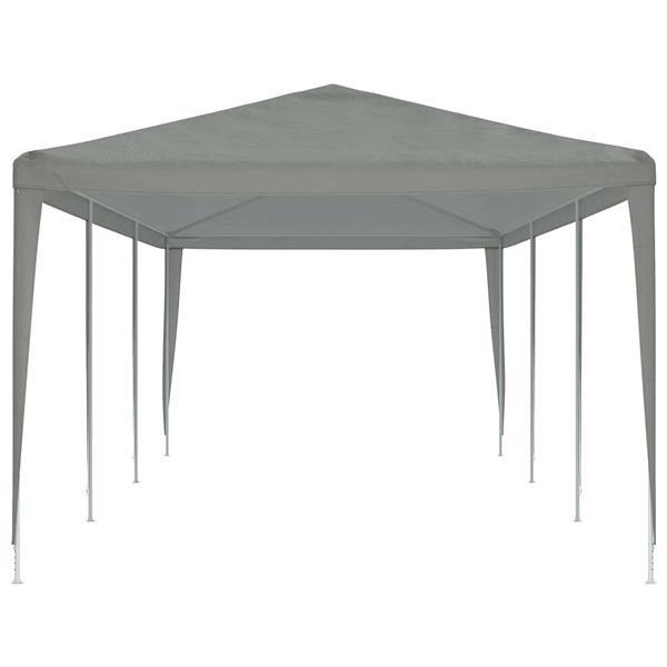 Grote foto vidaxl partytent lichtgrijs 900 x 300 x 255 cm pe en staal tuin en terras overige tuin en terras