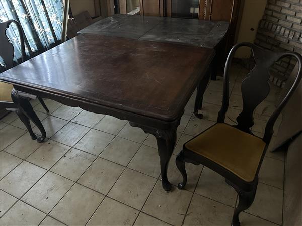 Grote foto chippendale eetkamer antiek en kunst kasten