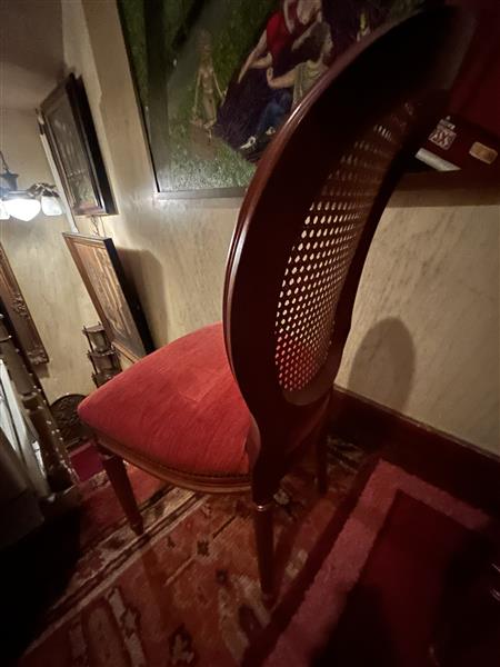 Grote foto stoel callao zitting kersenkleur huis en inrichting stoelen