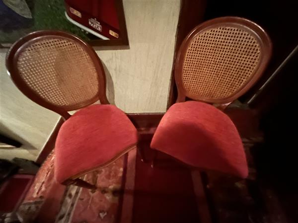 Grote foto stoel callao zitting kersenkleur huis en inrichting stoelen