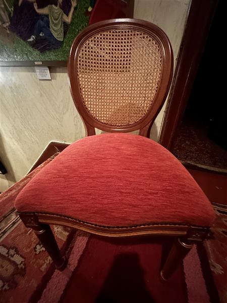 Grote foto stoel callao zitting kersenkleur huis en inrichting stoelen