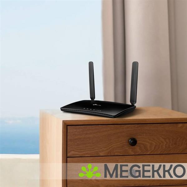 Grote foto tp link tl mr6400 draadloze router fast ethernet single band 2.4 ghz 4g zwart computers en software netwerkkaarten routers en switches