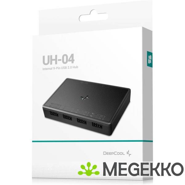 Grote foto deepcool uh 04 usb hub computers en software overige computers en software