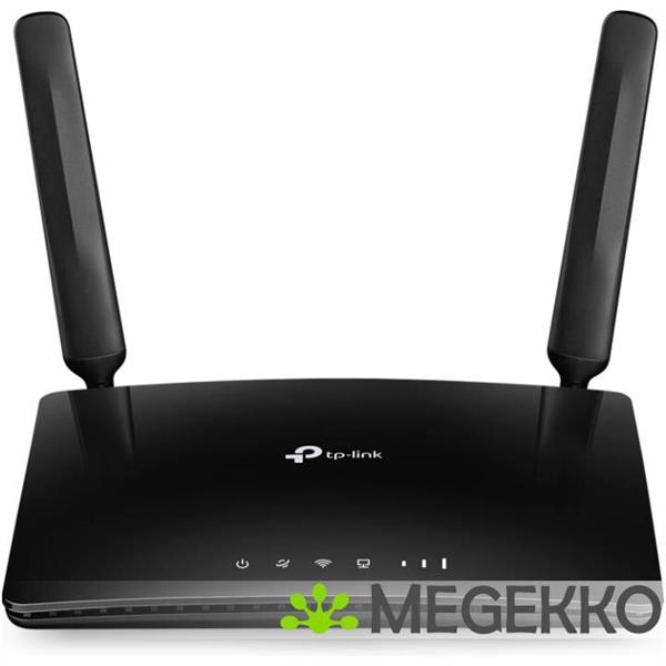 Grote foto tp link tl mr6400 draadloze router fast ethernet single band 2.4 ghz 4g zwart computers en software netwerkkaarten routers en switches