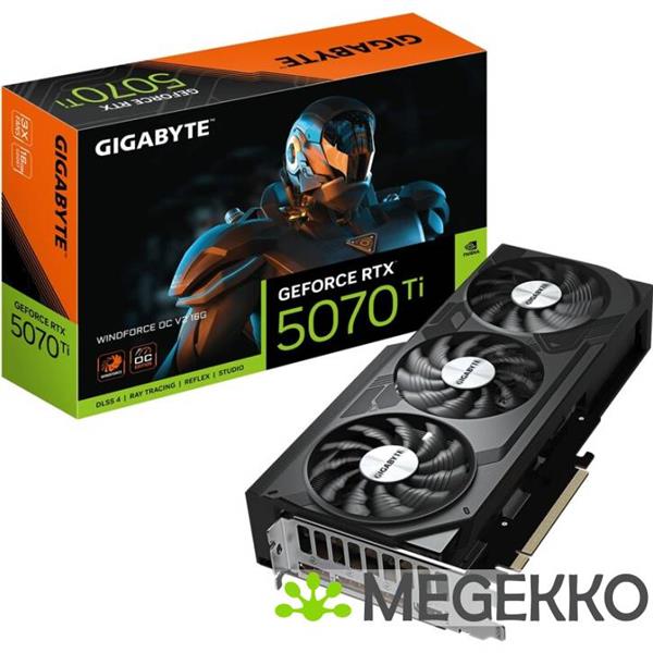 Grote foto gigabyte geforce rtx 5070 ti windforce oc v2 16g computers en software videokaarten