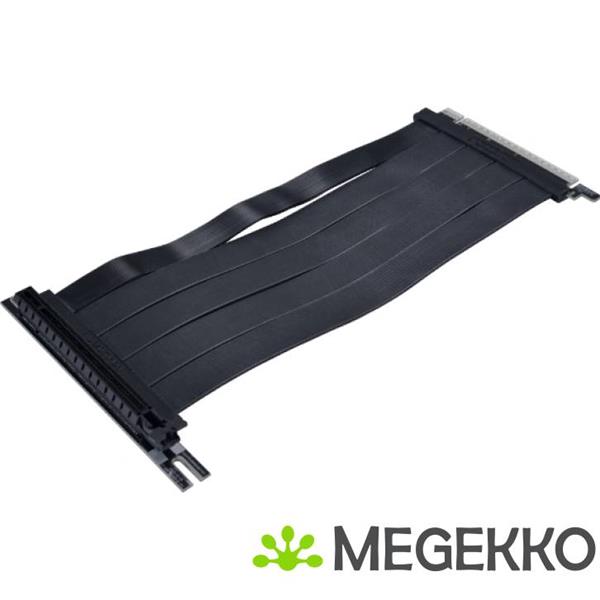 Grote foto lian li pcie 5.0 x16 riser cable 200mm black computers en software netwerkkaarten routers en switches