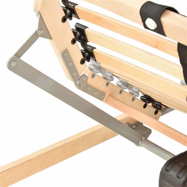 Grote foto vidaxl lattenbodem bruin 80 x 190 cm massief beukenhout antiek en kunst stoelen en banken