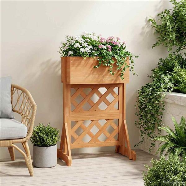 Grote foto vidaxl verticale tuin trellis oranje 48 x 30 x 70 5 cm tuin en terras overige tuin en terras