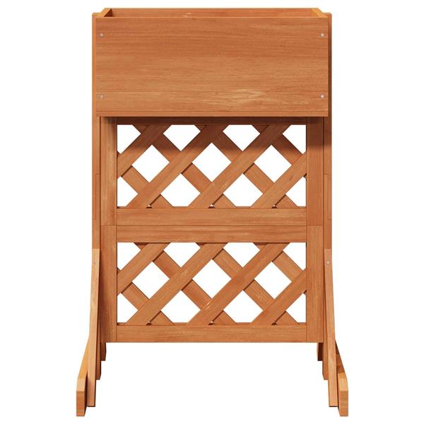 Grote foto vidaxl verticale tuin trellis oranje 48 x 30 x 70 5 cm tuin en terras overige tuin en terras