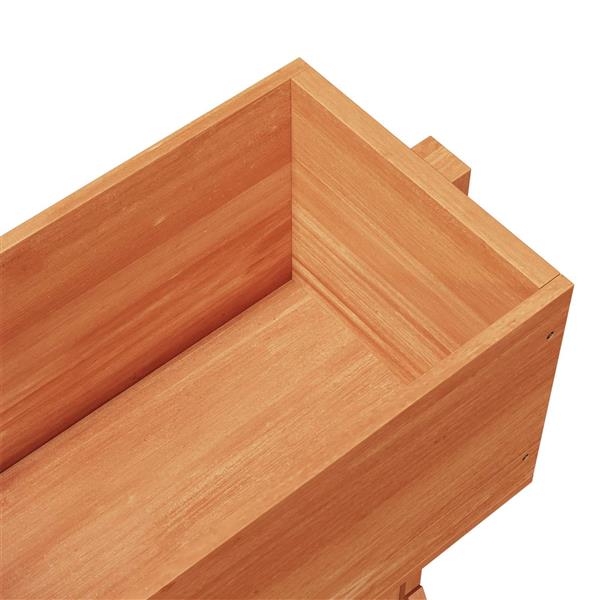 Grote foto vidaxl verticale tuin trellis oranje 48 x 30 x 70 5 cm tuin en terras overige tuin en terras