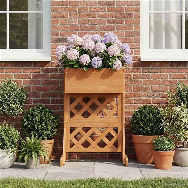 Grote foto vidaxl verticale tuin trellis oranje 48 x 30 x 70 5 cm tuin en terras overige tuin en terras