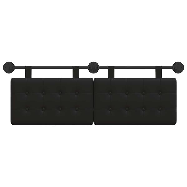 Grote foto vidaxl hangend hoofdbord nep leer antiek en kunst stoelen en banken