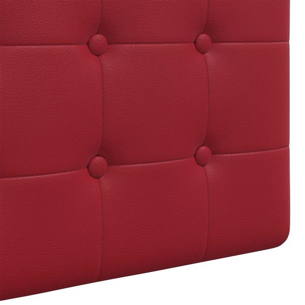 Grote foto vidaxl hangend hoofdbord nep leer antiek en kunst stoelen en banken