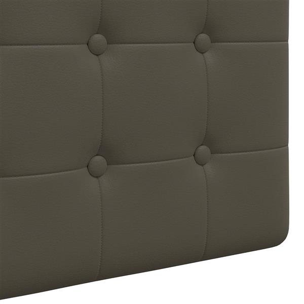 Grote foto vidaxl hangend hoofdbord nep leer antiek en kunst stoelen en banken