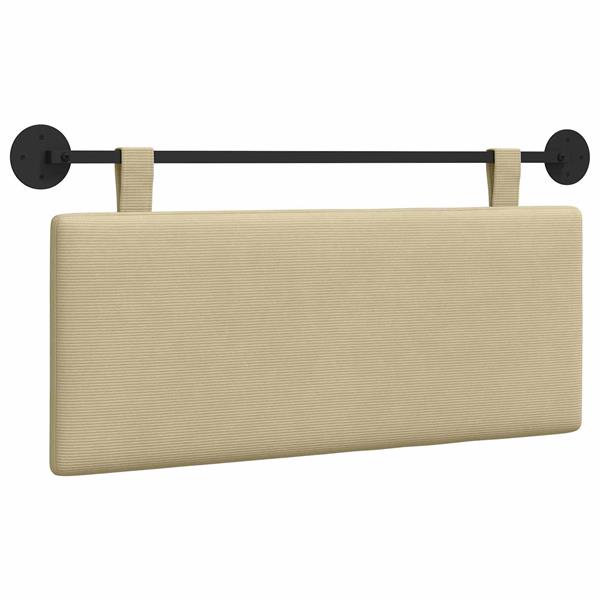 Grote foto vidaxl hangend hoofdbord katoen stof antiek en kunst stoelen en banken