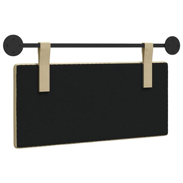 Grote foto vidaxl hangend hoofdbord katoen stof antiek en kunst stoelen en banken