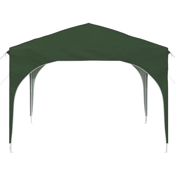 Grote foto vidaxl pop up feesttent 290 x 290 x 245 cm groen tuin en terras overige tuin en terras