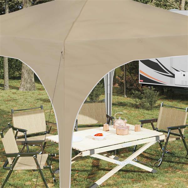 Grote foto vidaxl pop up feesttent 290 x 290 x 245 cm cr mekleurig tuin en terras overige tuin en terras