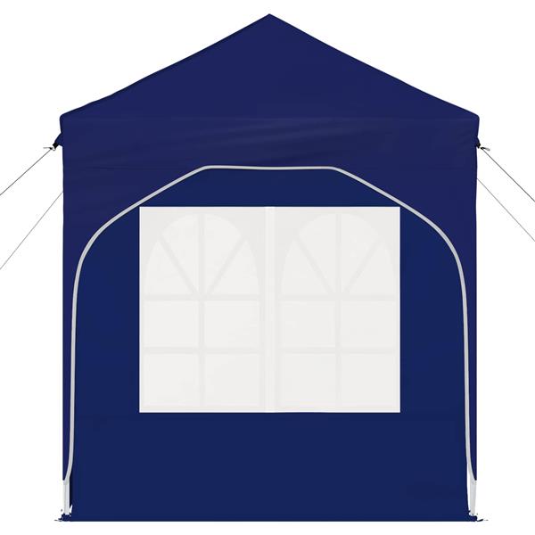 Grote foto vidaxl pop up feesttent 192 x 192 x 245 cm blauw tuin en terras overige tuin en terras