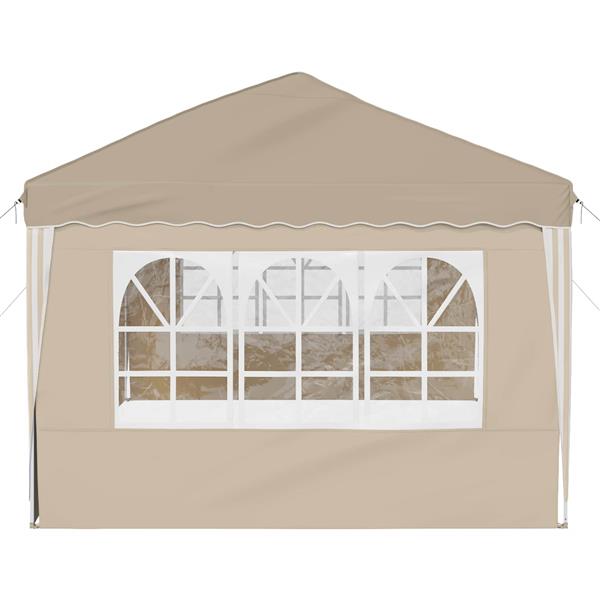 Grote foto vidaxl pop up feesttent 575 x 289 x 245 cm cr mekleurig tuin en terras overige tuin en terras