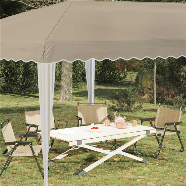 Grote foto vidaxl pop up feesttent 575 x 290 x 245 cm cr mekleurig tuin en terras overige tuin en terras