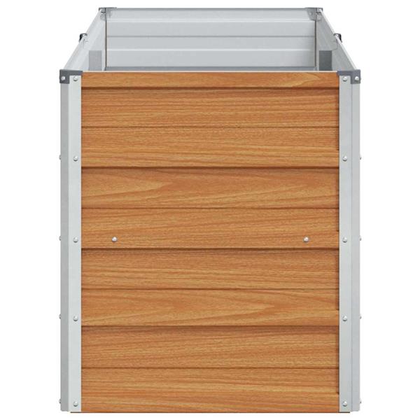 Grote foto vidaxl verhoogde plantenbak licht bruin 160 x 40 x 45 cm tuin en terras overige tuin en terras