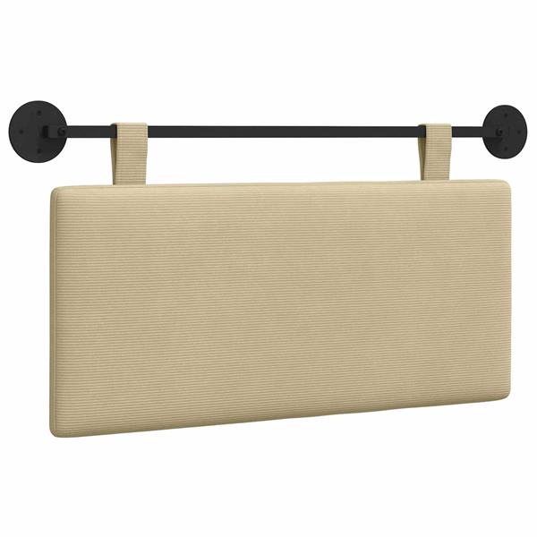 Grote foto vidaxl hangend hoofdbord katoen stof antiek en kunst stoelen en banken