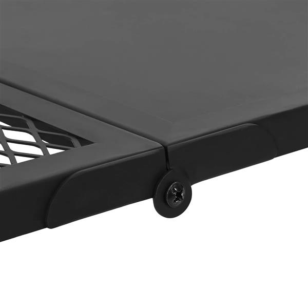 Grote foto vidaxl opvouwbare camping grill zwart 31 5 x 26 5 x 4 cm tuin en terras buitenkeukens