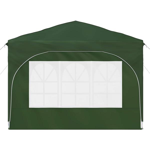 Grote foto vidaxl pop up feesttent 290 x 290 x 245 cm groen tuin en terras overige tuin en terras