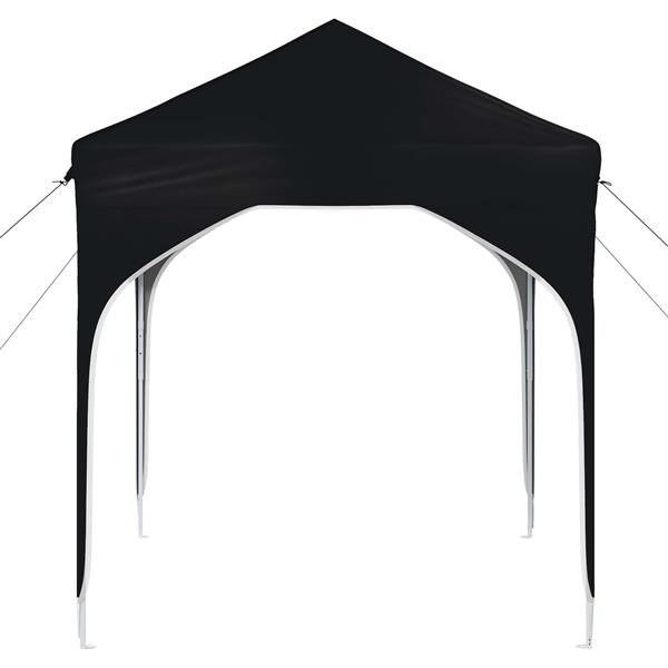 Grote foto vidaxl pop up feesttent 194 x 194 x 245 cm antraciet tuin en terras overige tuin en terras