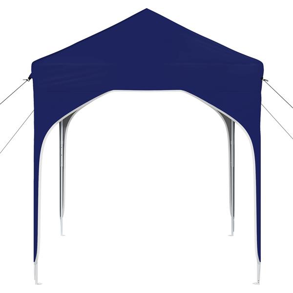 Grote foto vidaxl pop up feesttent 194 x 194 x 245 cm blauw tuin en terras overige tuin en terras