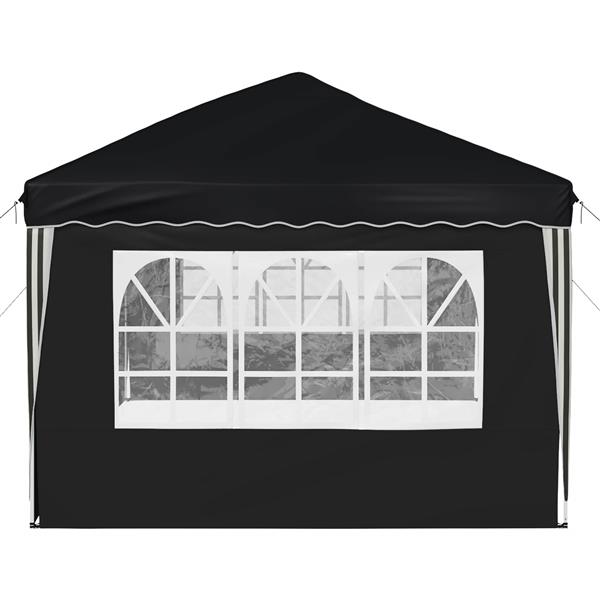 Grote foto vidaxl pop up feesttent 575 x 289 x 245 cm antracietkleurig tuin en terras overige tuin en terras