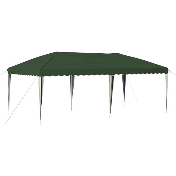 Grote foto vidaxl pop up feesttent 575 x 290 x 245 cm groen tuin en terras overige tuin en terras