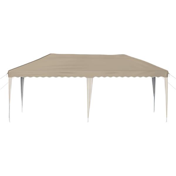 Grote foto vidaxl pop up feesttent 575 x 290 x 245 cm cr mekleurig tuin en terras overige tuin en terras